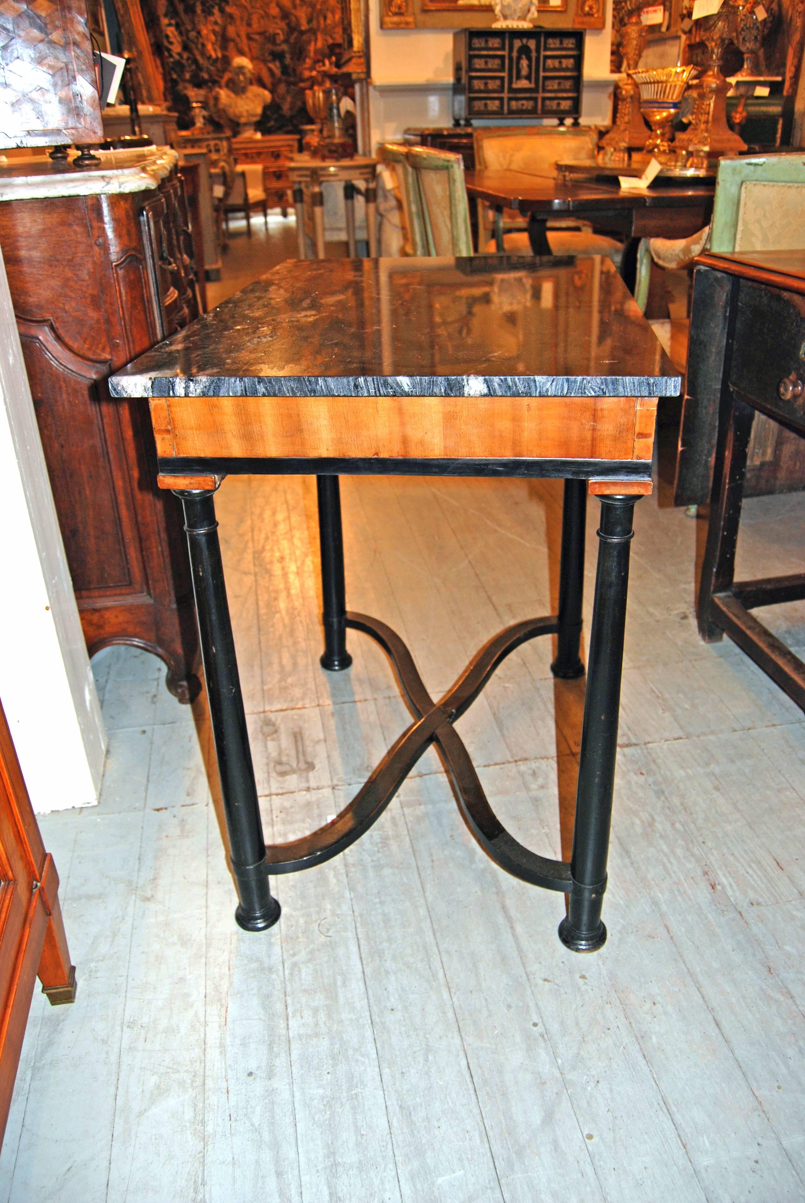 French 19th Century Biedermeier Table For Sale