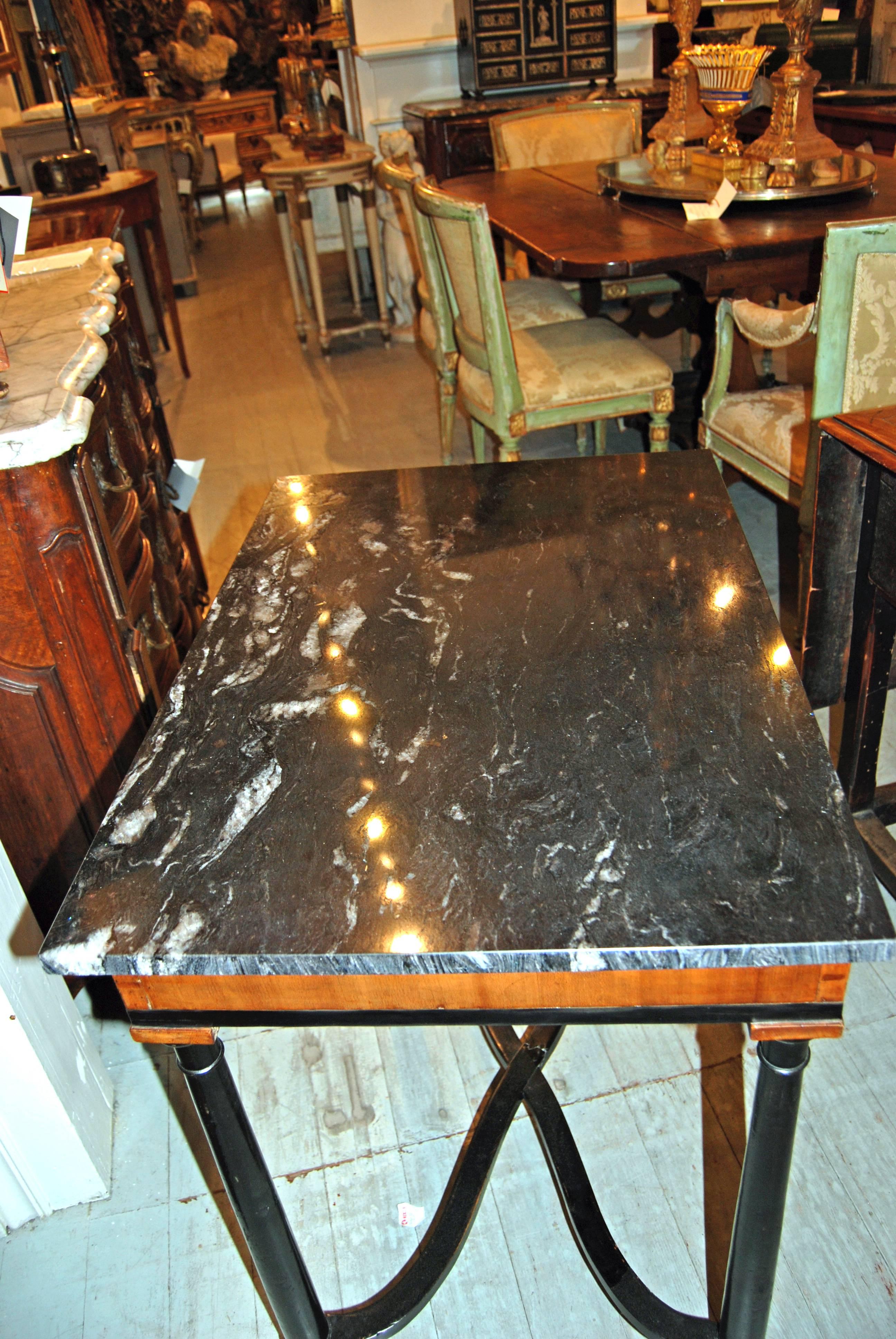 19th Century Biedermeier Table In Good Condition For Sale In New Orleans, LA