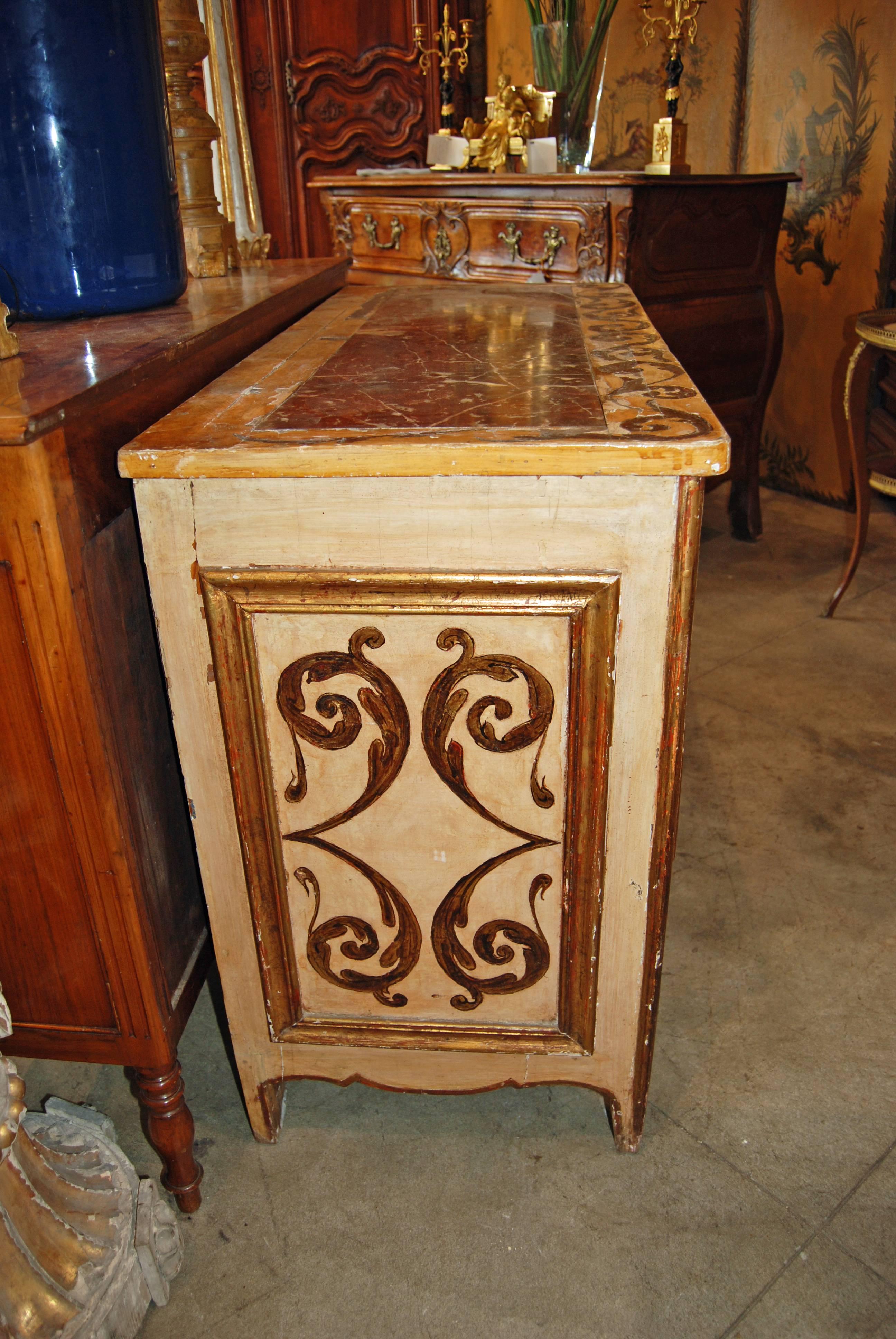 19th Century Venetian Commode In Fair Condition For Sale In New Orleans, LA