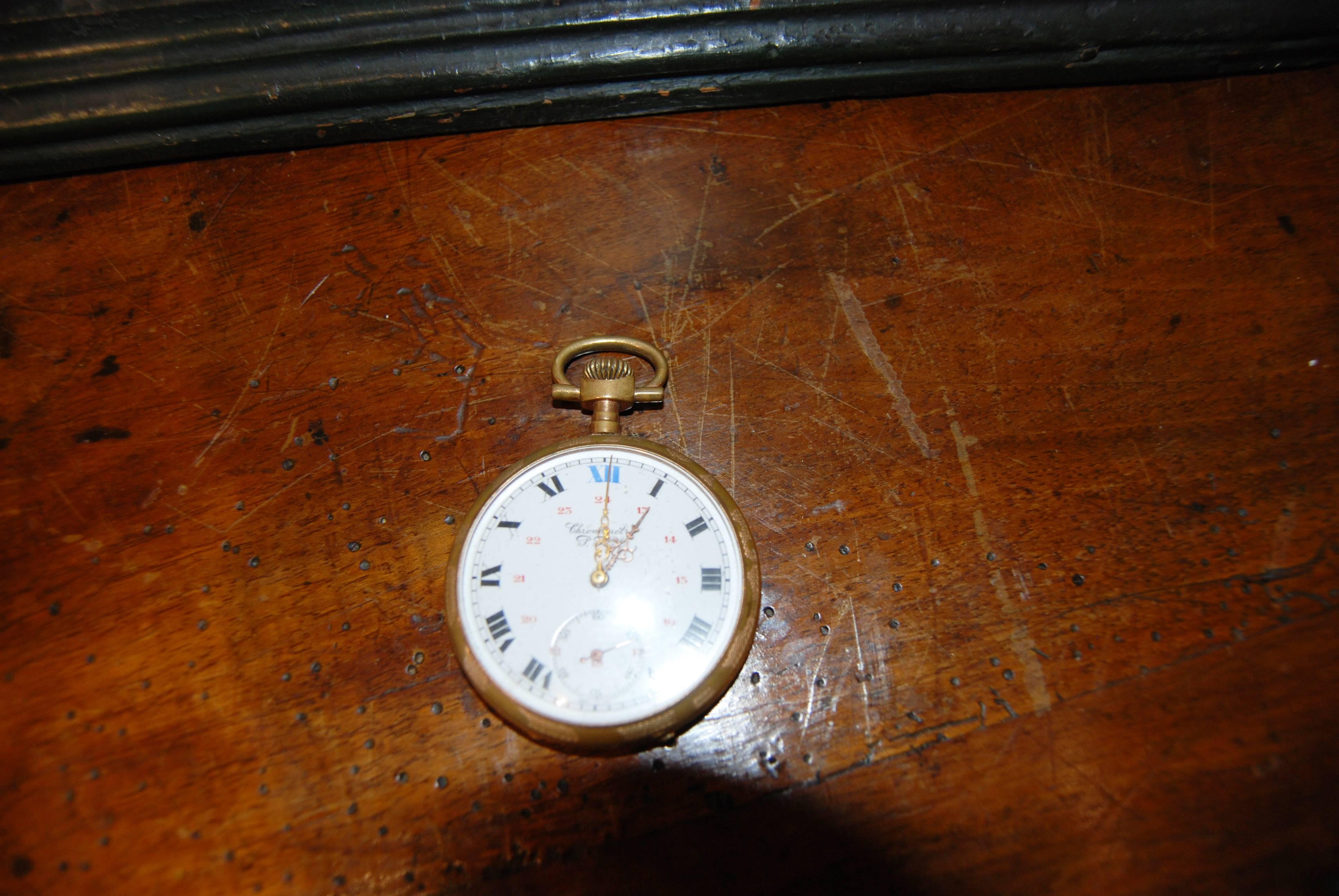 19th Century Giltwood Watch Holder In Good Condition For Sale In New Orleans, LA