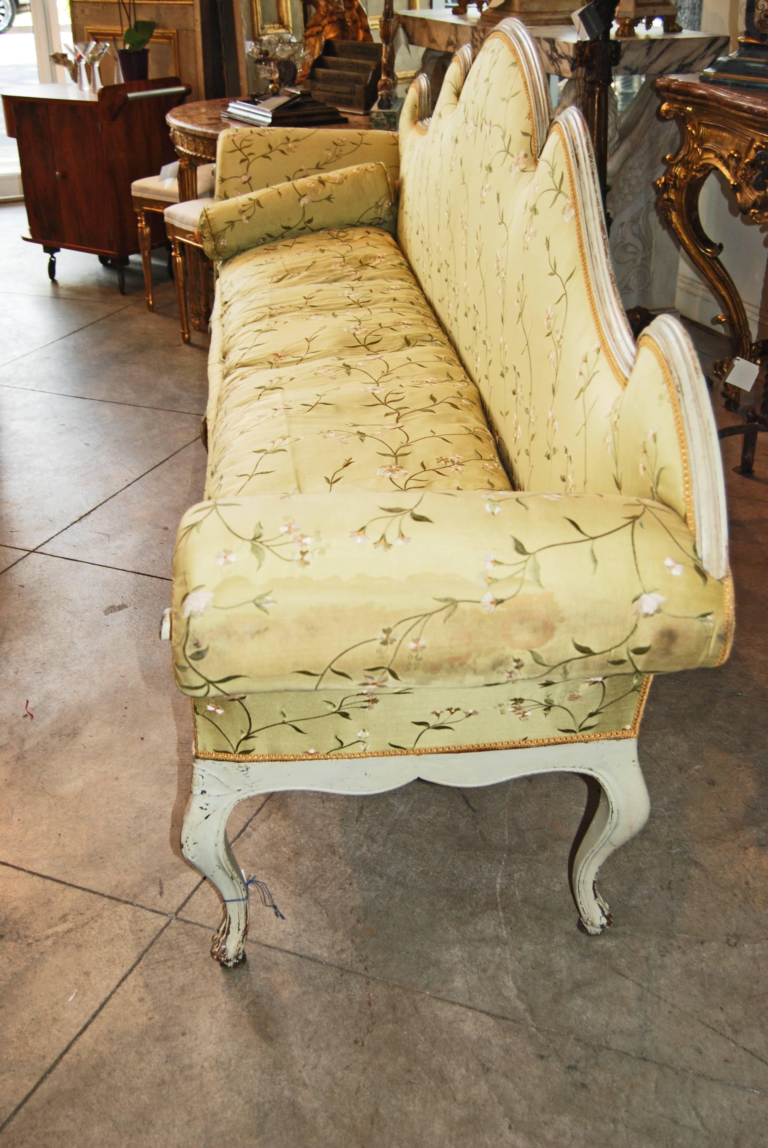 Fabulous 19th Century Venetian Canape In Good Condition For Sale In New Orleans, LA