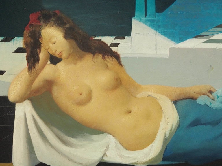 "Penelope" Painting by Marcel Delmotte