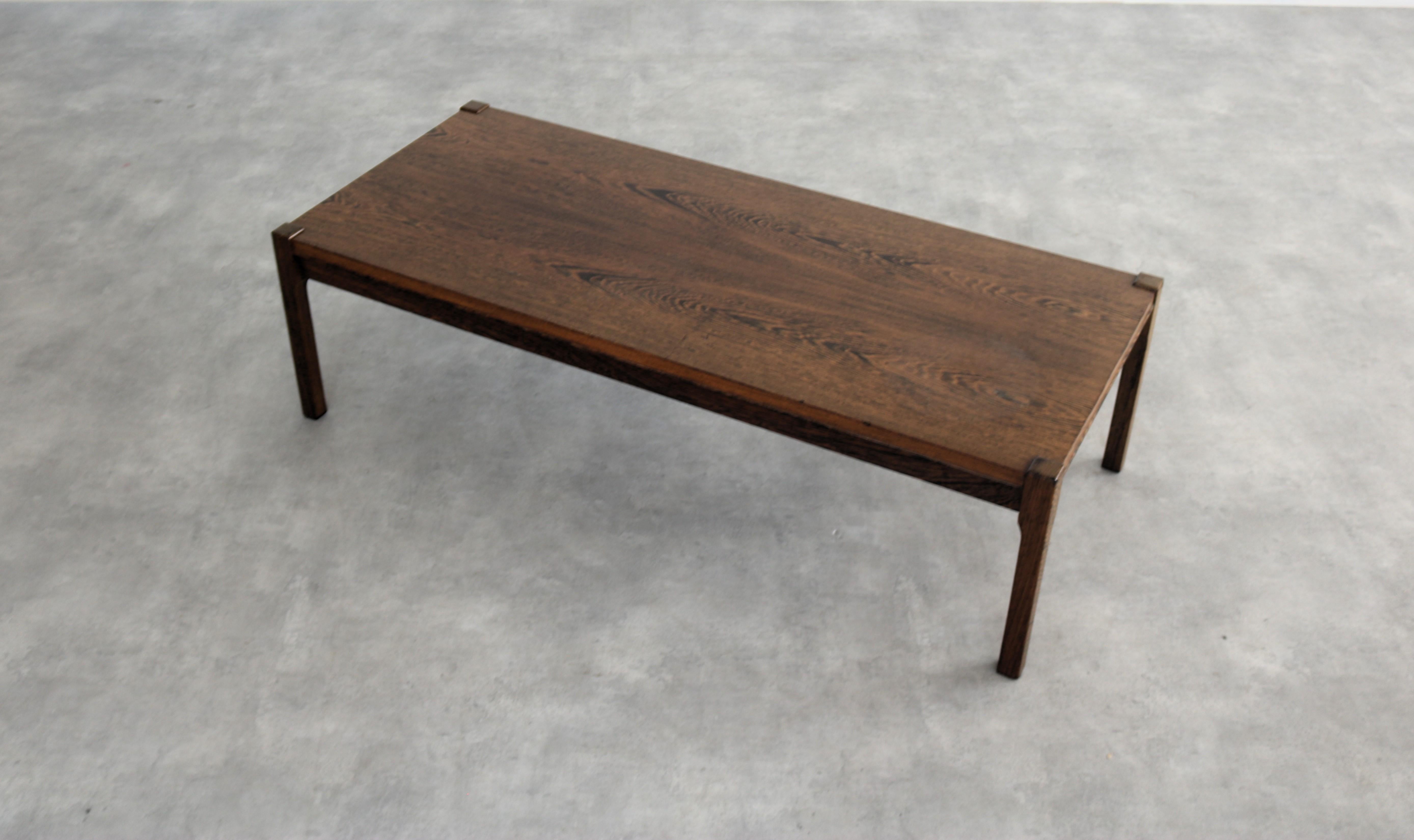 mesa de centro vintage  mesa  60s  wengué en venta 3