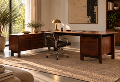 vintage executive desk from the 1950s