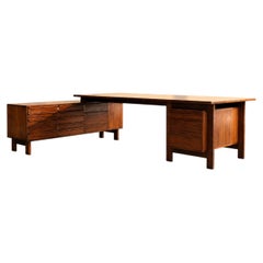 vintage executive desk from the 1950s