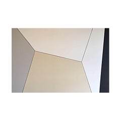 Black, White and Beige Abstract Painting, Number 6