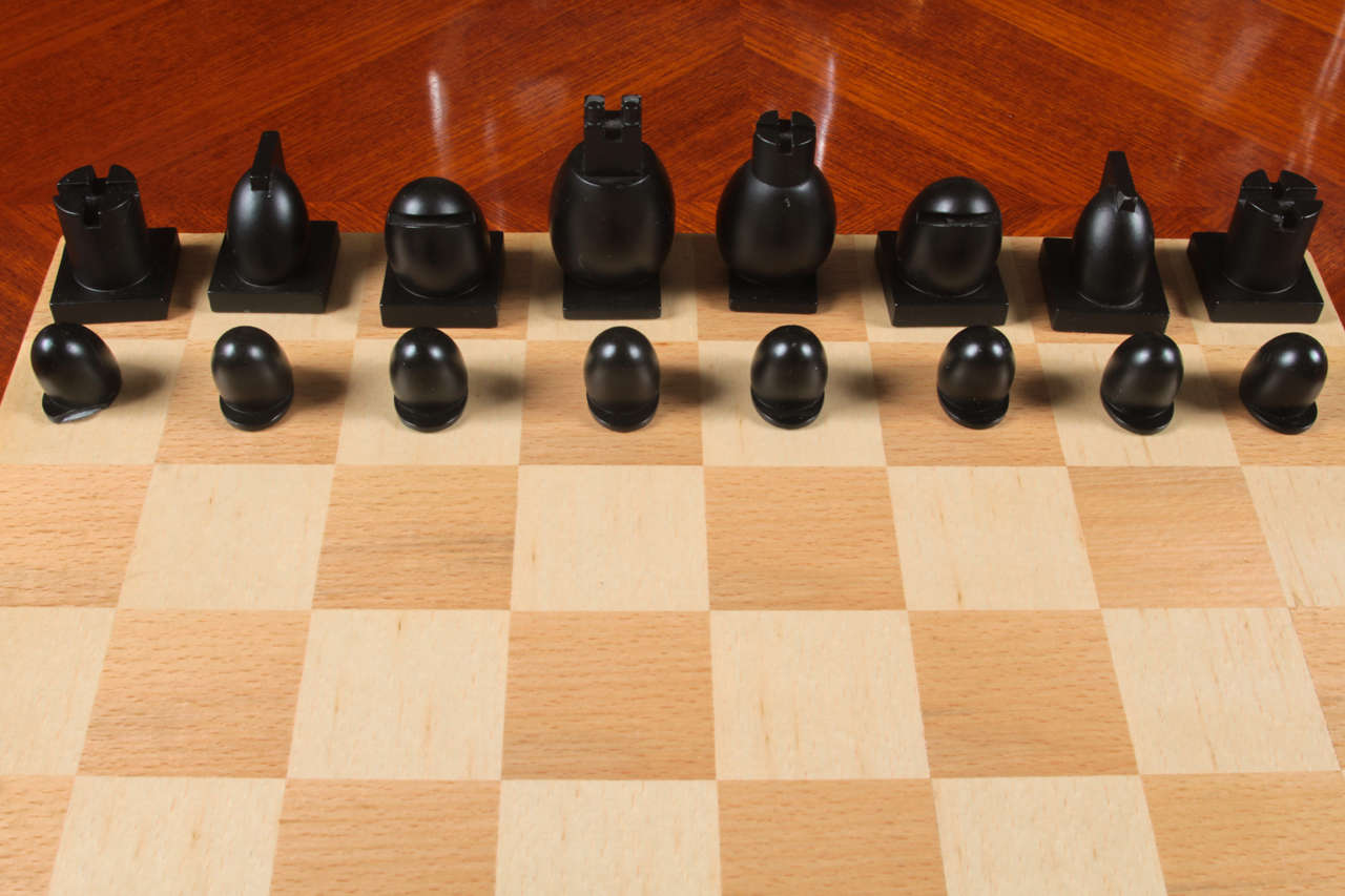 American Michael Graves Chess Set, circa 2000