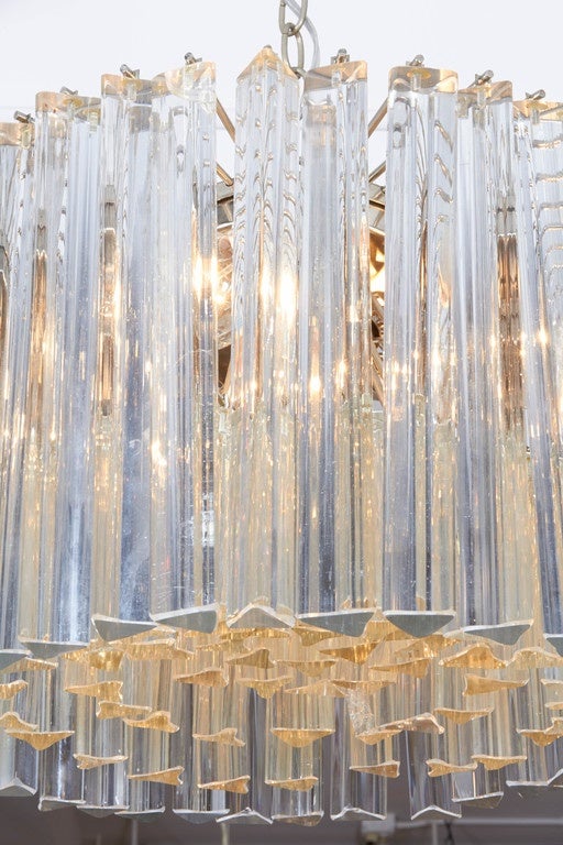 Dramatic Crystal Chandelier by Camer In Excellent Condition In New York, NY