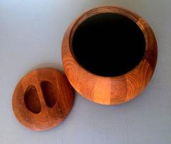 Rare and Early  Form Jens Quistgaard Teak Ice Bucket