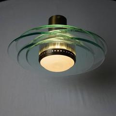 Ceiling Lamp by Max Ingrand for Fontana Arte