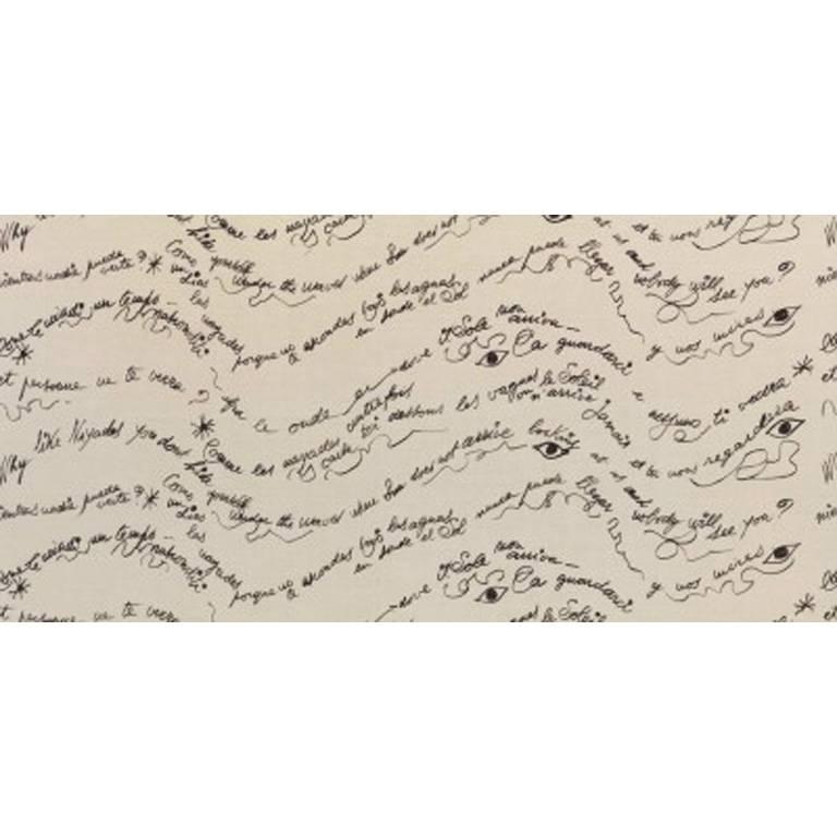 Cotton Fabric by Gio Ponti For Sale