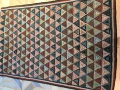 Modern Hooked Rug by Stephen T Anderson