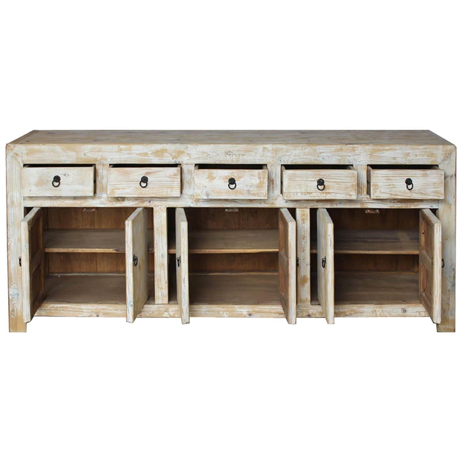 Chinese White Sideboard