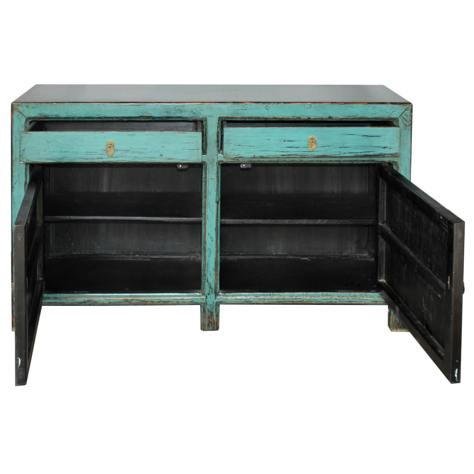 Turquoise Sideboard (Chinesisch)