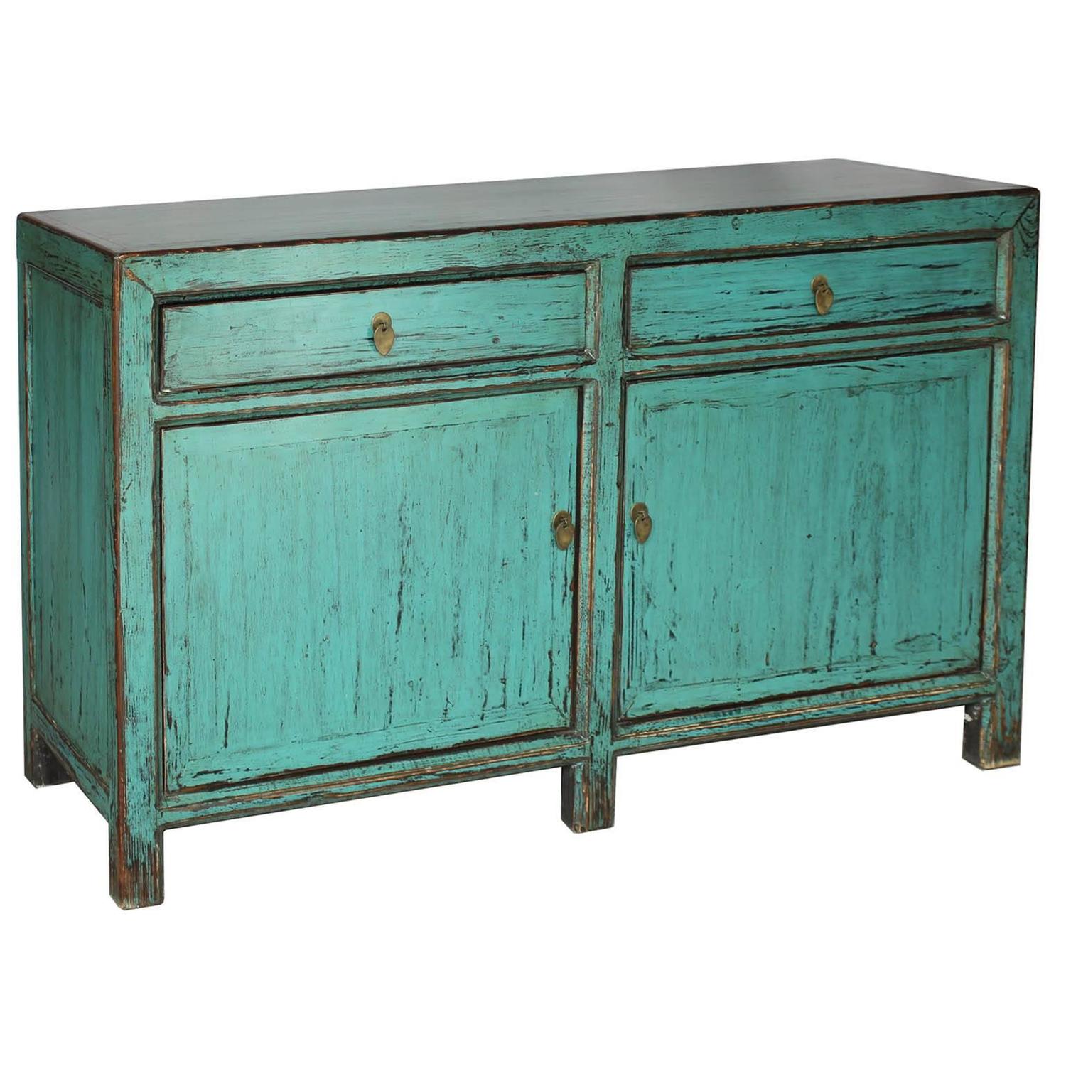 Turquoise Sideboard For Sale at 1stdibs