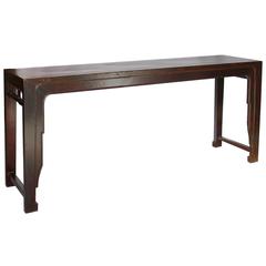 Elegant Elm Console Table