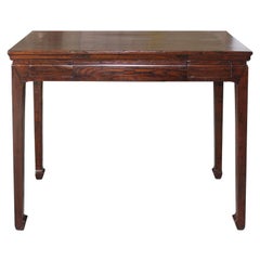 Two-Drawer Elm Console Table
