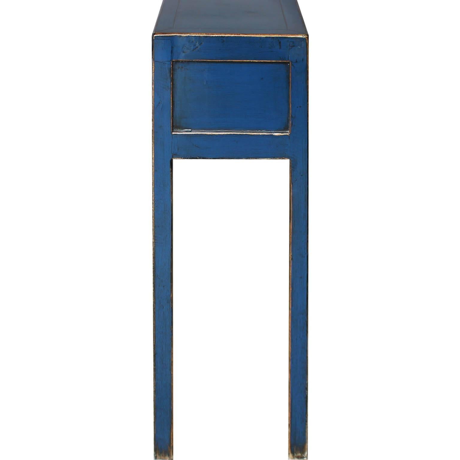Blue Console Table 1