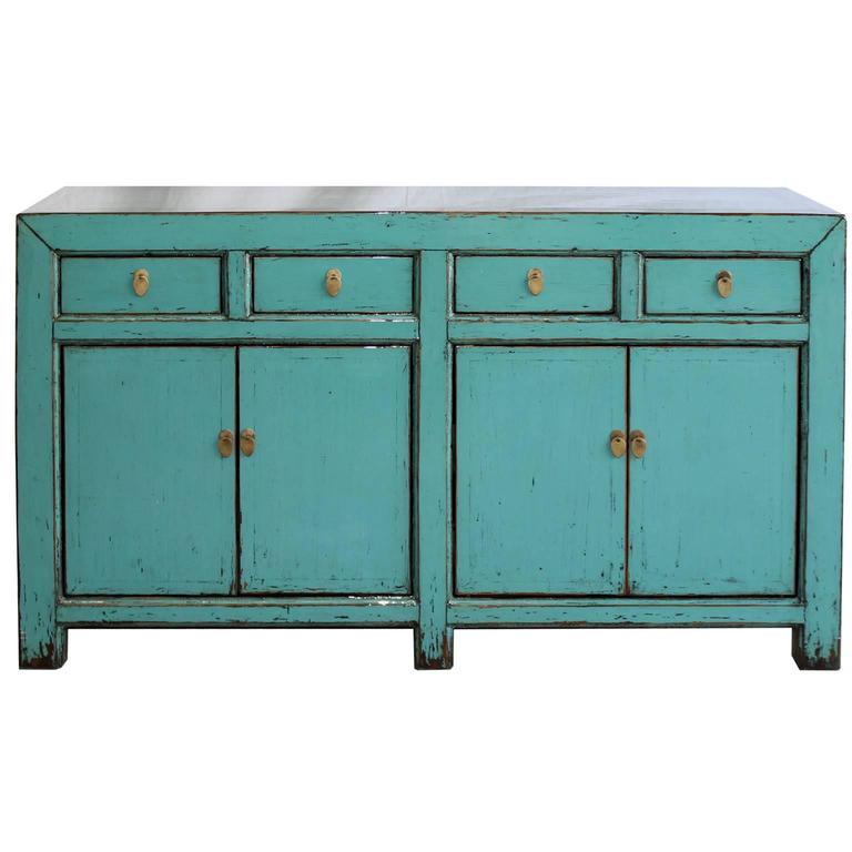 Light Blue Sideboard For Sale at 1stdibs