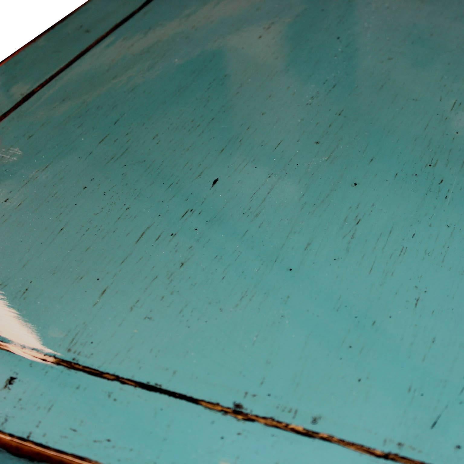 blue sideboard cabinet