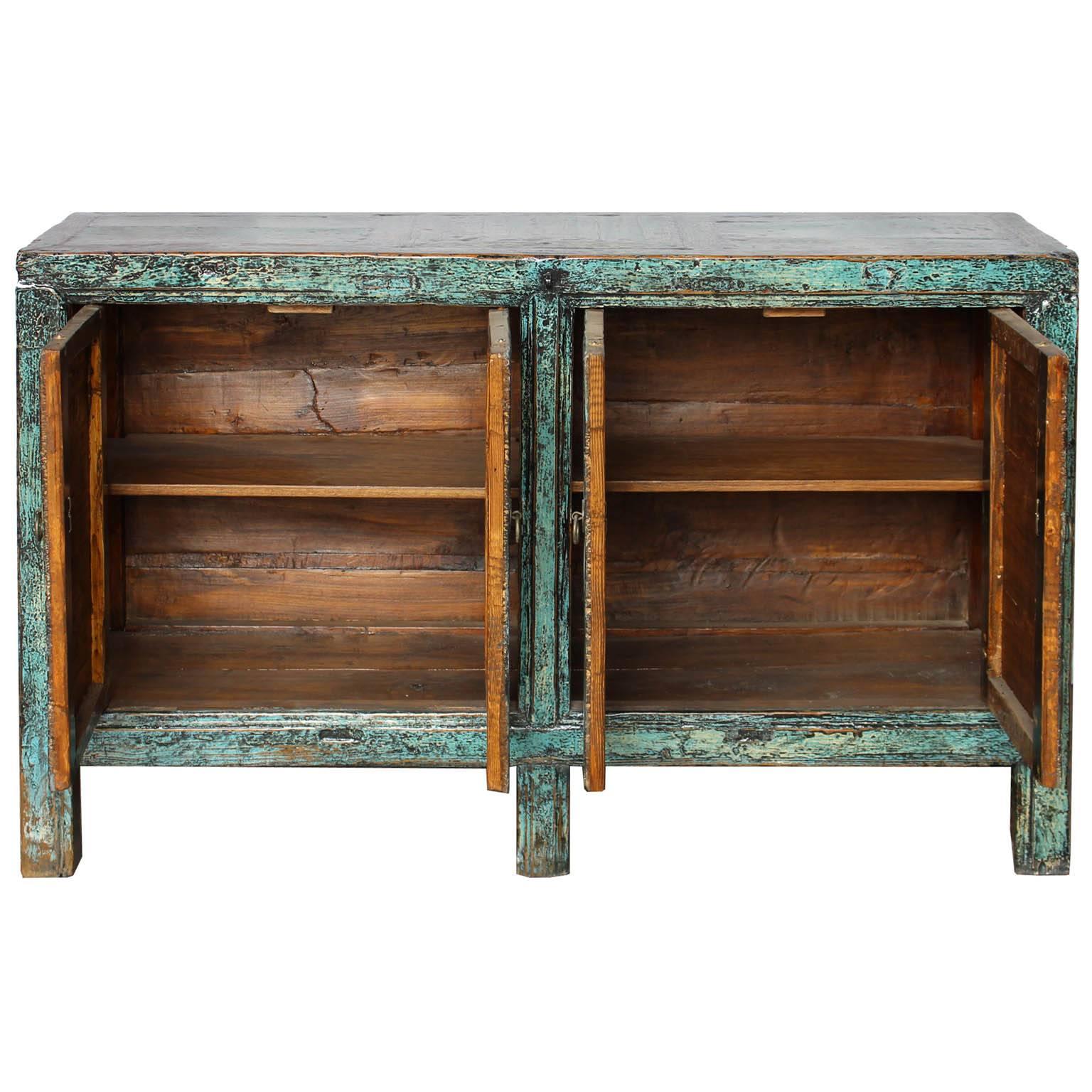 Chinese Hand-Painted Sideboard