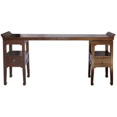 Three-Piece Elm Console Table