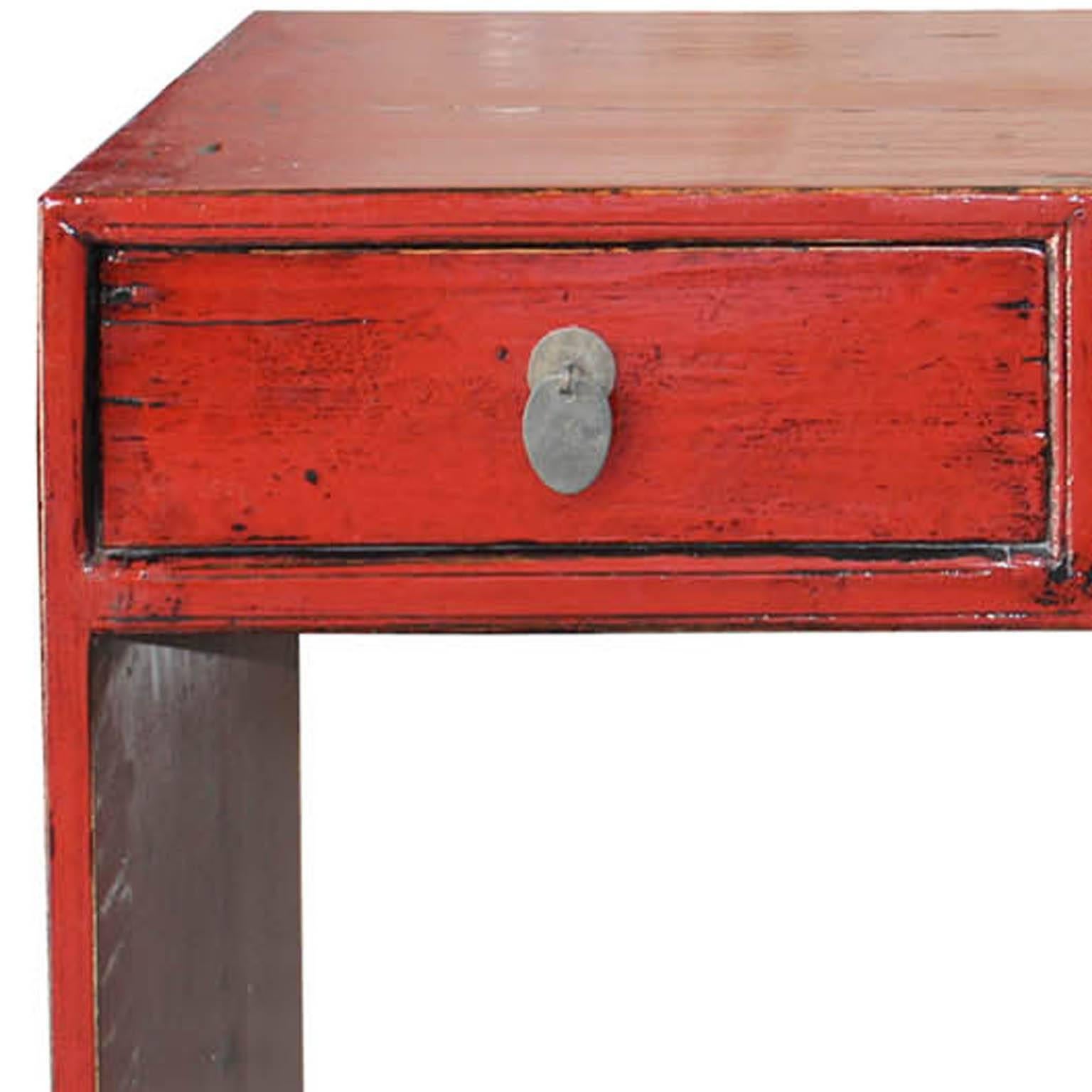 Shanxi Red Table In Good Condition In San Francisco, CA