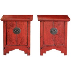 Antique Sm Shanxi Red Chest