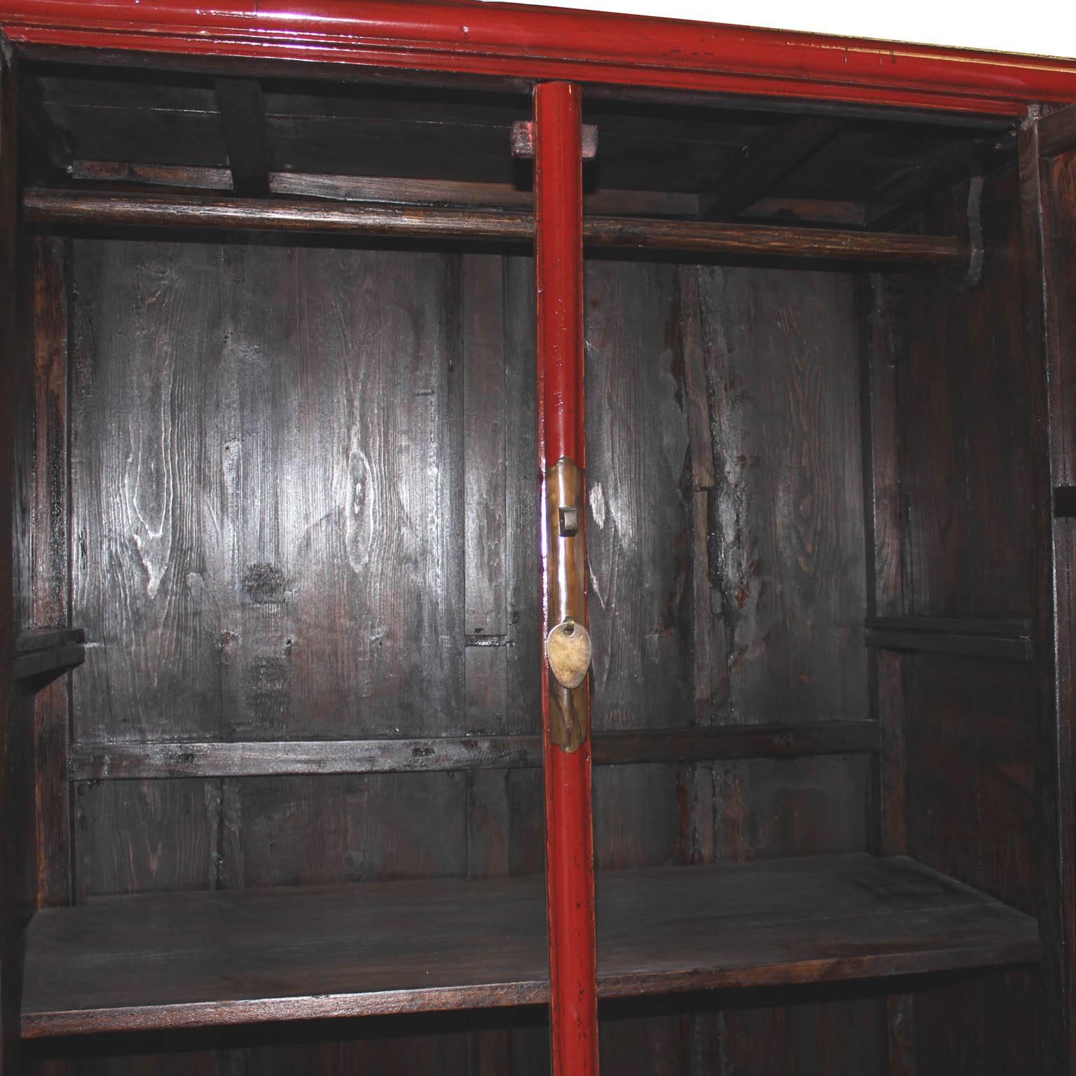 Red Armoire In Good Condition In San Francisco, CA