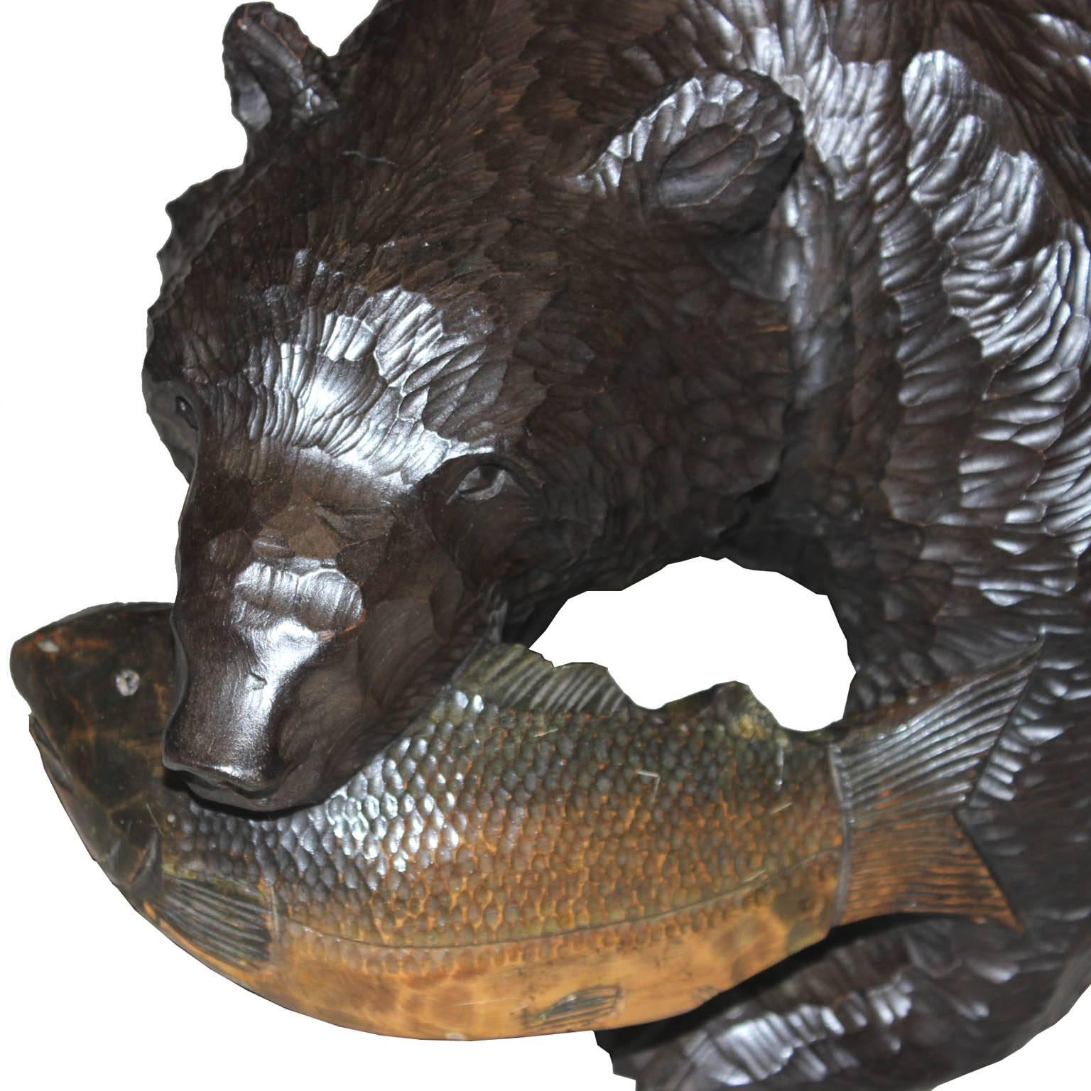 Japanese Wood Bear 1