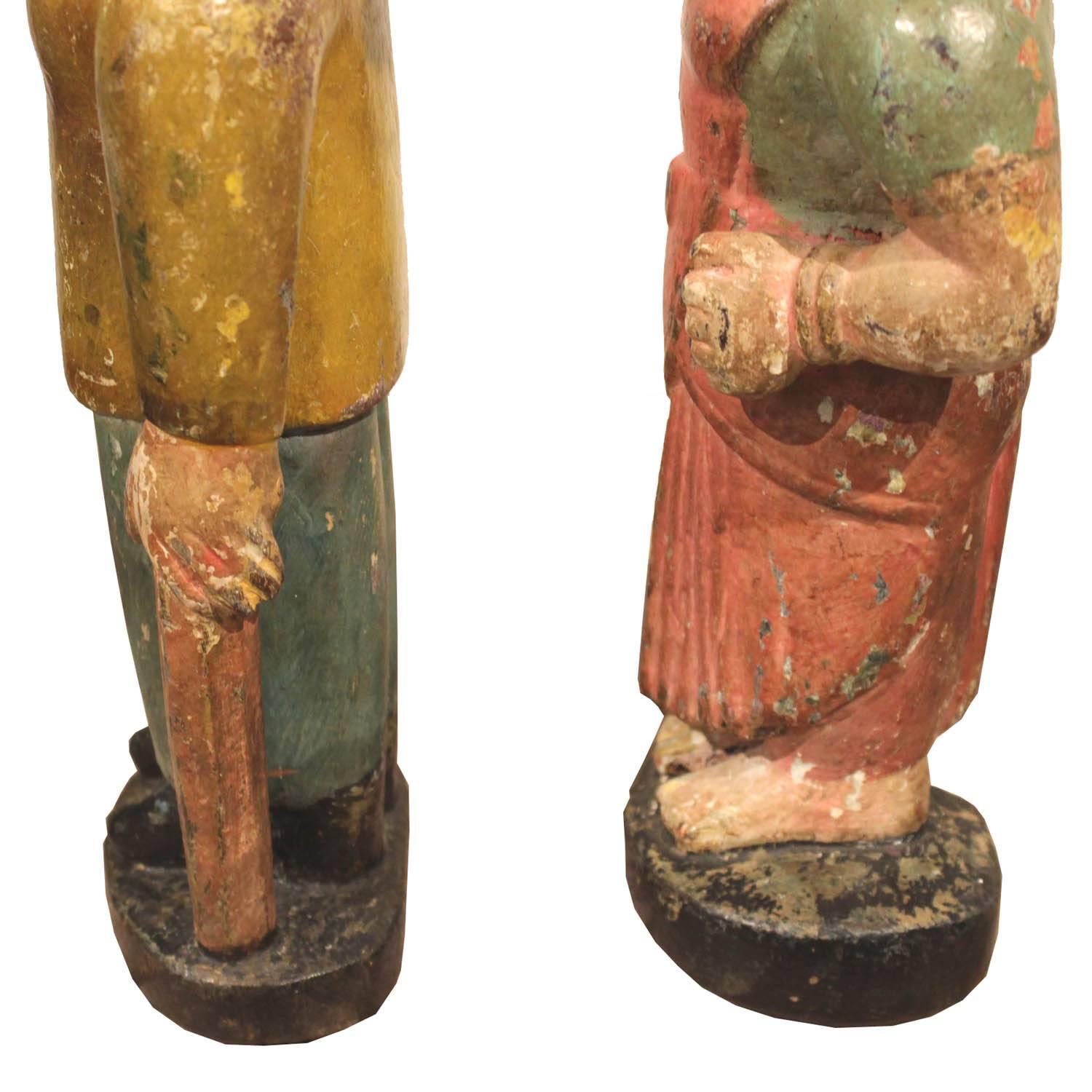 Pair of Indian Folk Figures 5