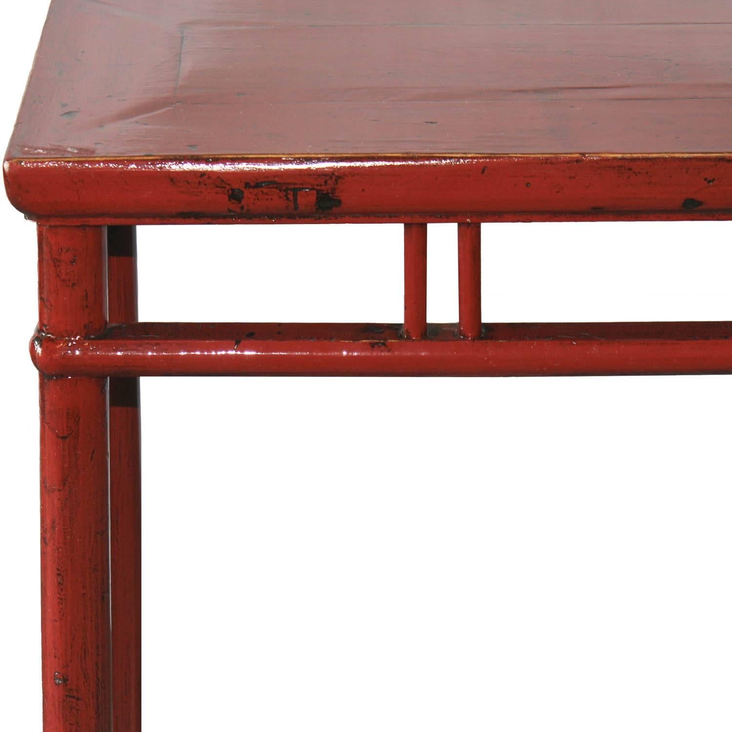 Red Console Table 1