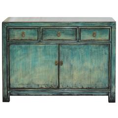 Light Blue/Green Sideboard