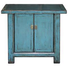 Two-Door Blue Chest