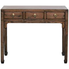 Shandong Three-Drawer Console Table