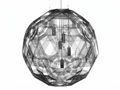 Zattelite Galvanized Iron Pendant Light, Copper, 39.5 in