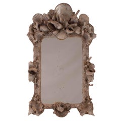 Vintage Grotto Shell Mirror Argentina, 1970