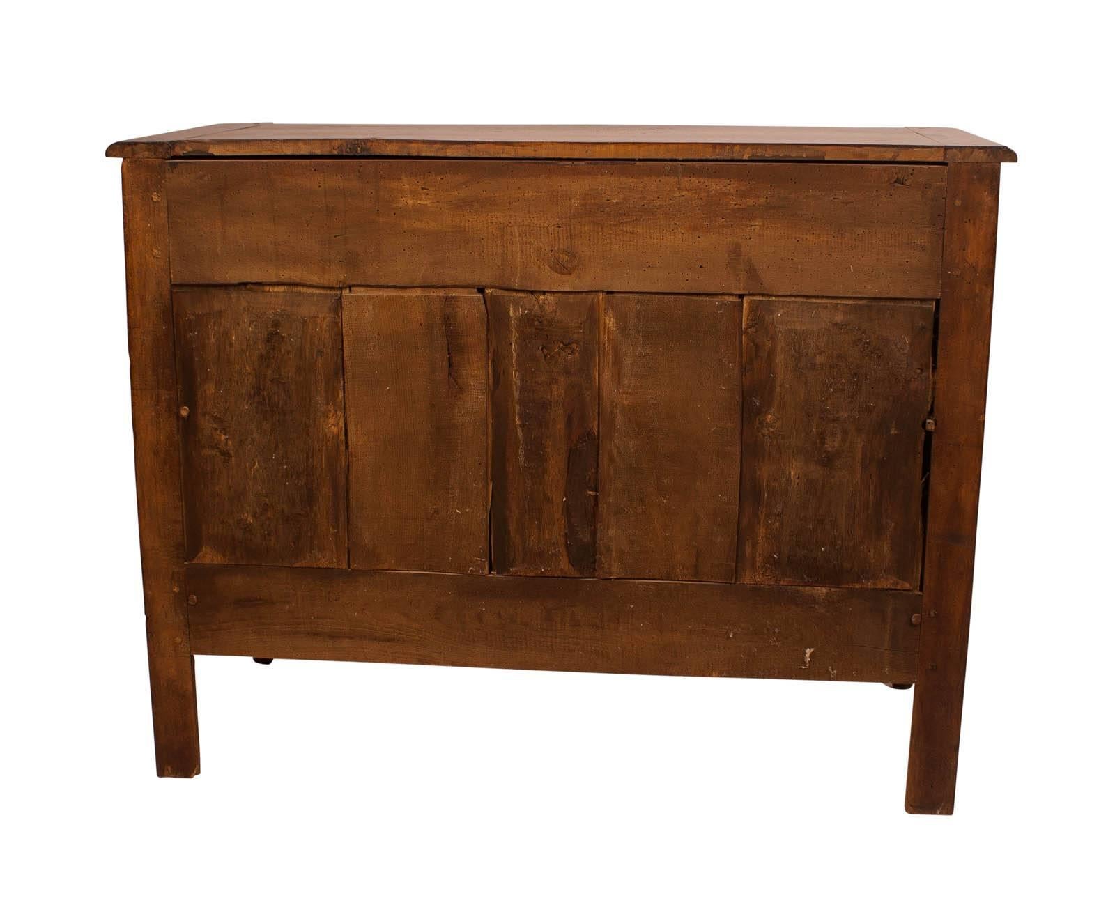 Mid-19th Century Spanish Walnut Chest, circa 1840 For Sale