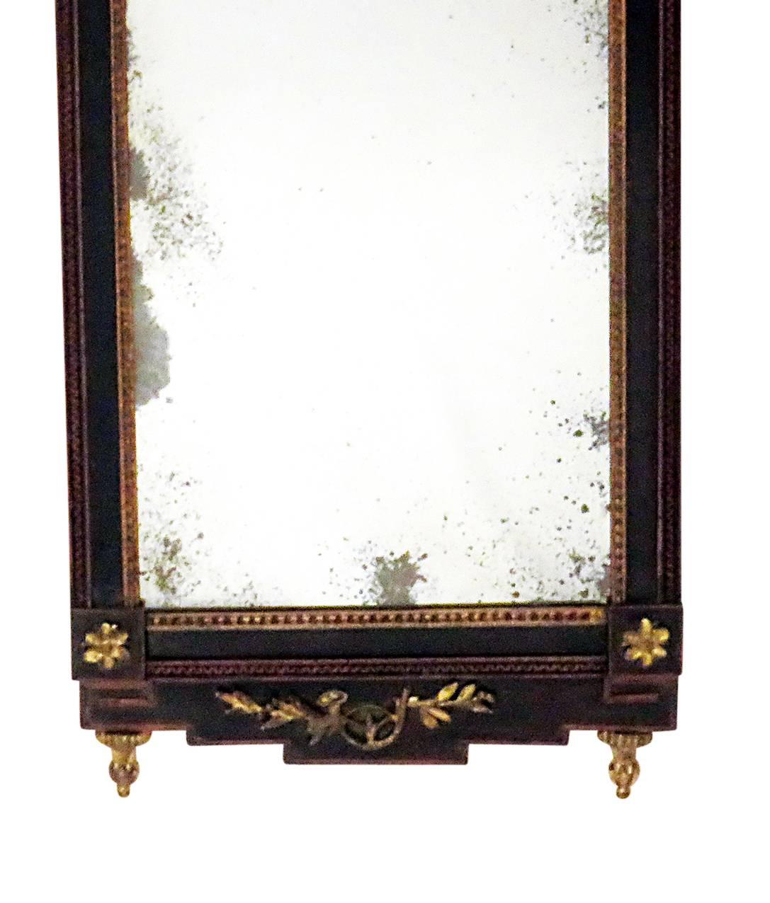 Neoclassical Pair of Danish Mirrors circa 1790 Ex Tony Hail