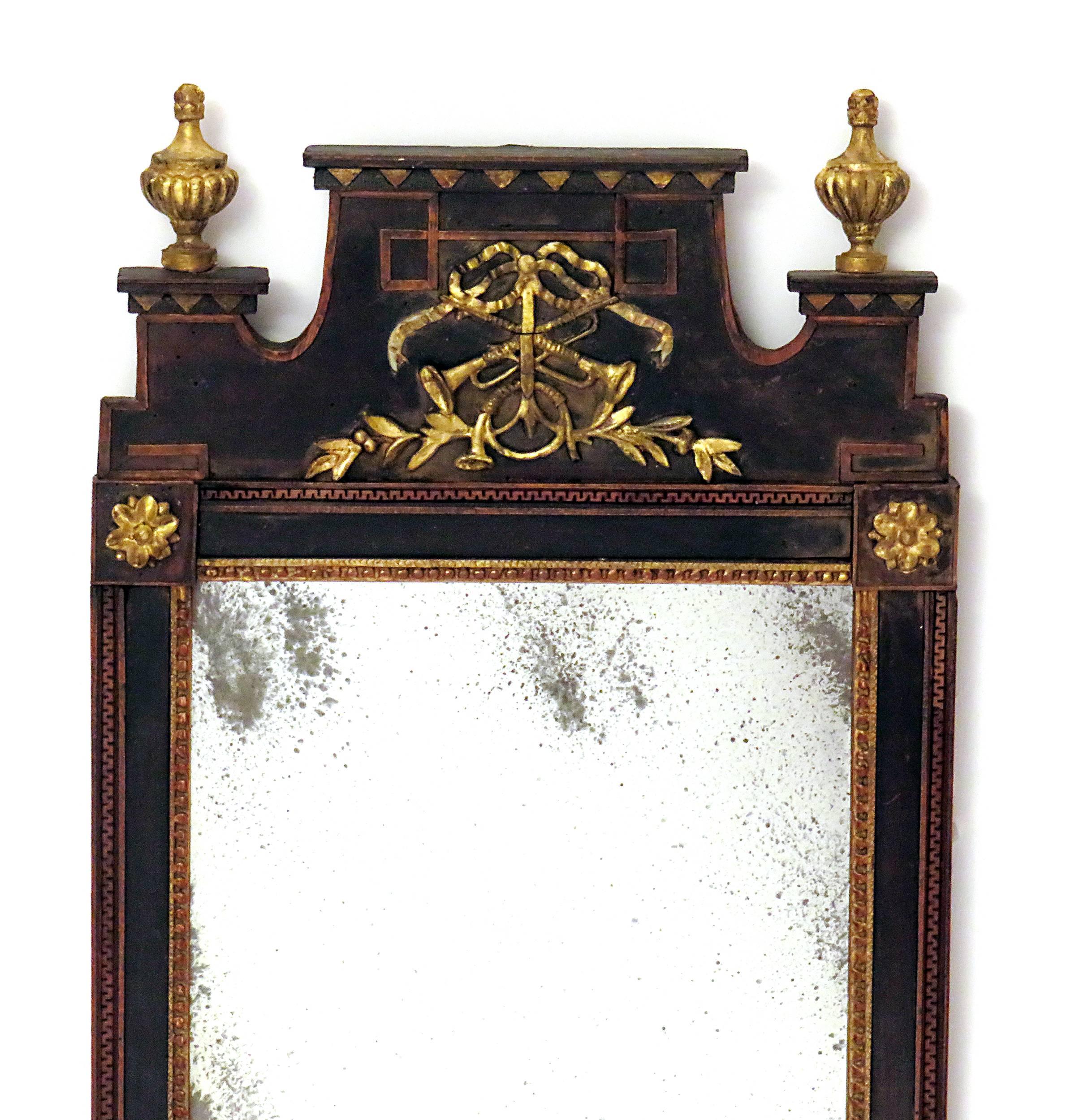 Pair of Danish Mirrors circa 1790 Ex Tony Hail In Good Condition In San Francisco, CA