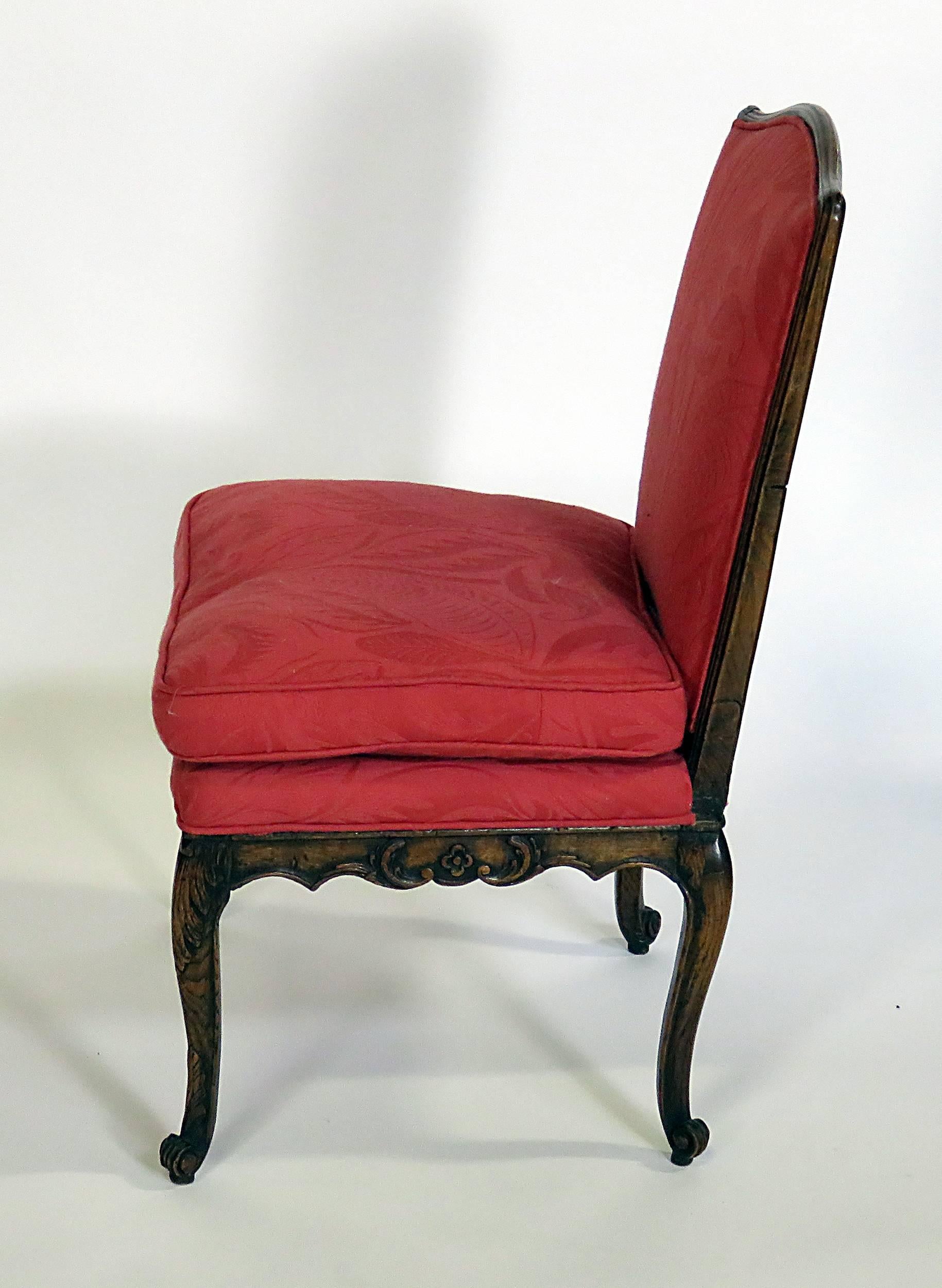 French Two pairs of Louis XVI Chairs