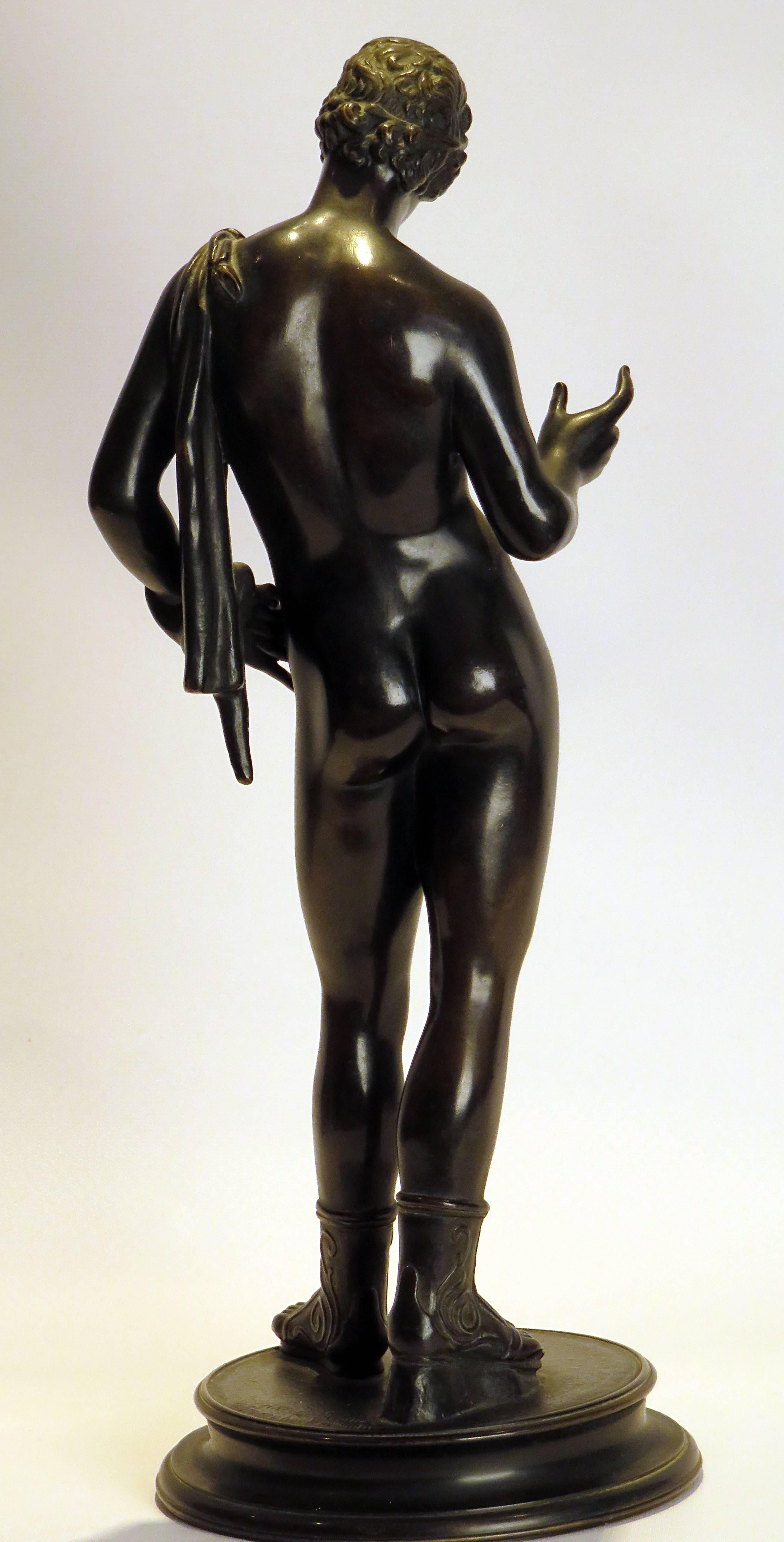 bacchus bronze sculpture