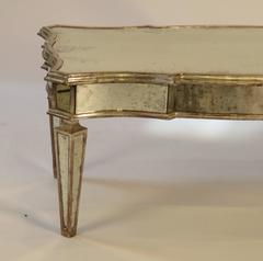 Vintage Mirrored Coffee Table