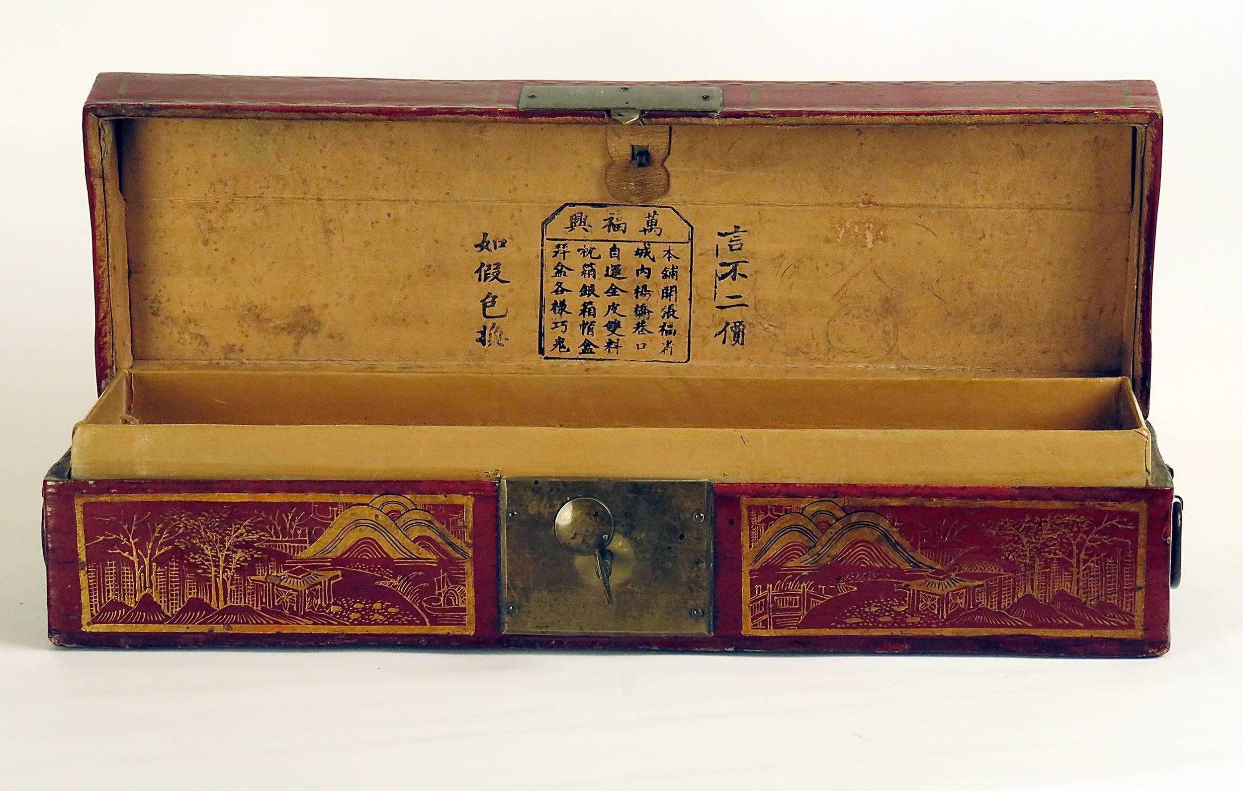 red chinese box