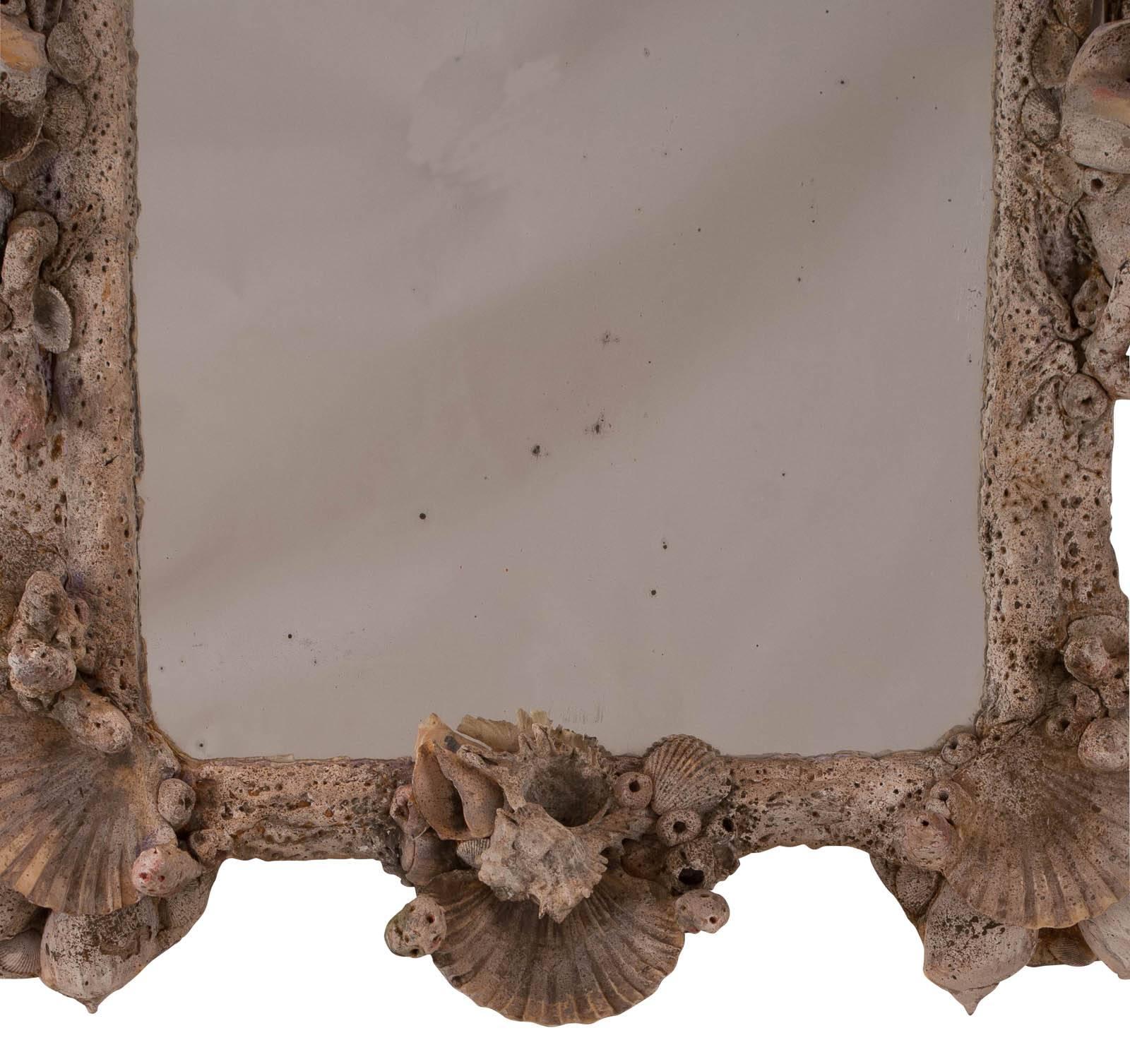 This mirror comes to us from the collection of a prominent and extraordinarily low profiled designer. This mirror and a matching bust where commissioned from an artist working in Argentina in the early 1970s. There is a companion piece made for the