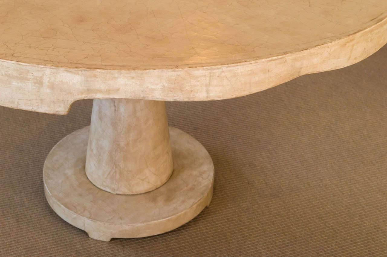 American Candace Barnes Moroccan Inspired Round Center Table