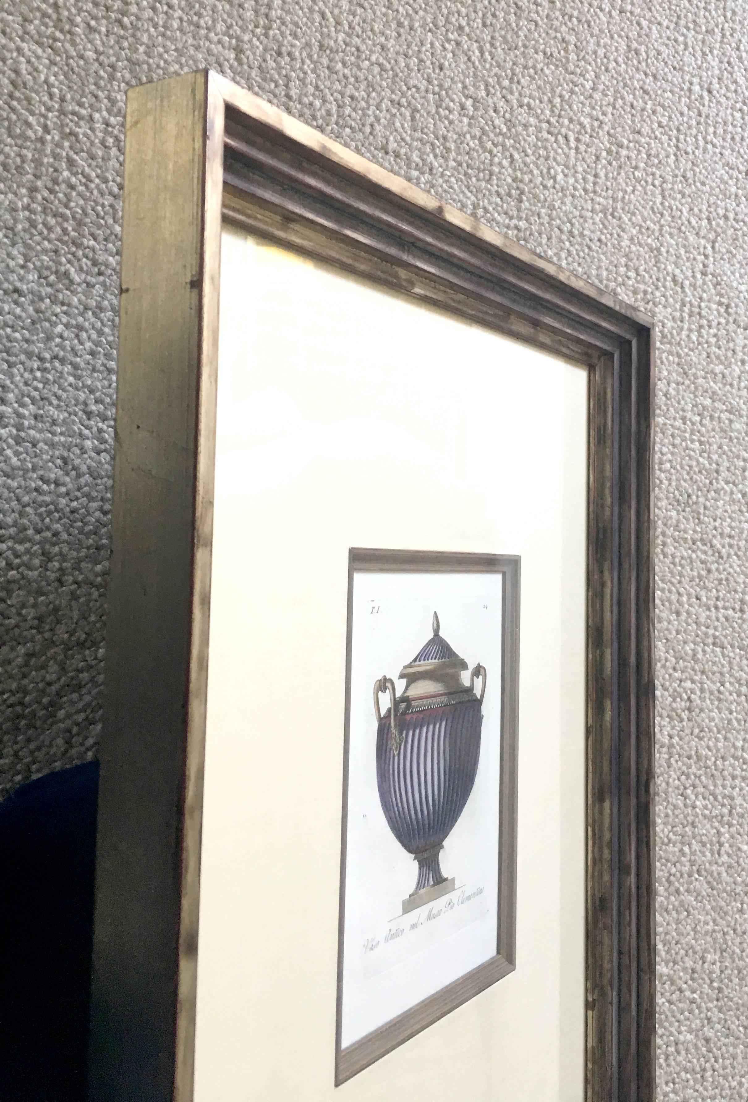 19th Century Pair of Hand Colored Engravings 4