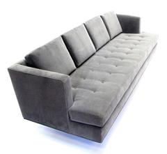 Stunning Mid-Century Dunbar Sofa by Edward Wormley in New Fabric