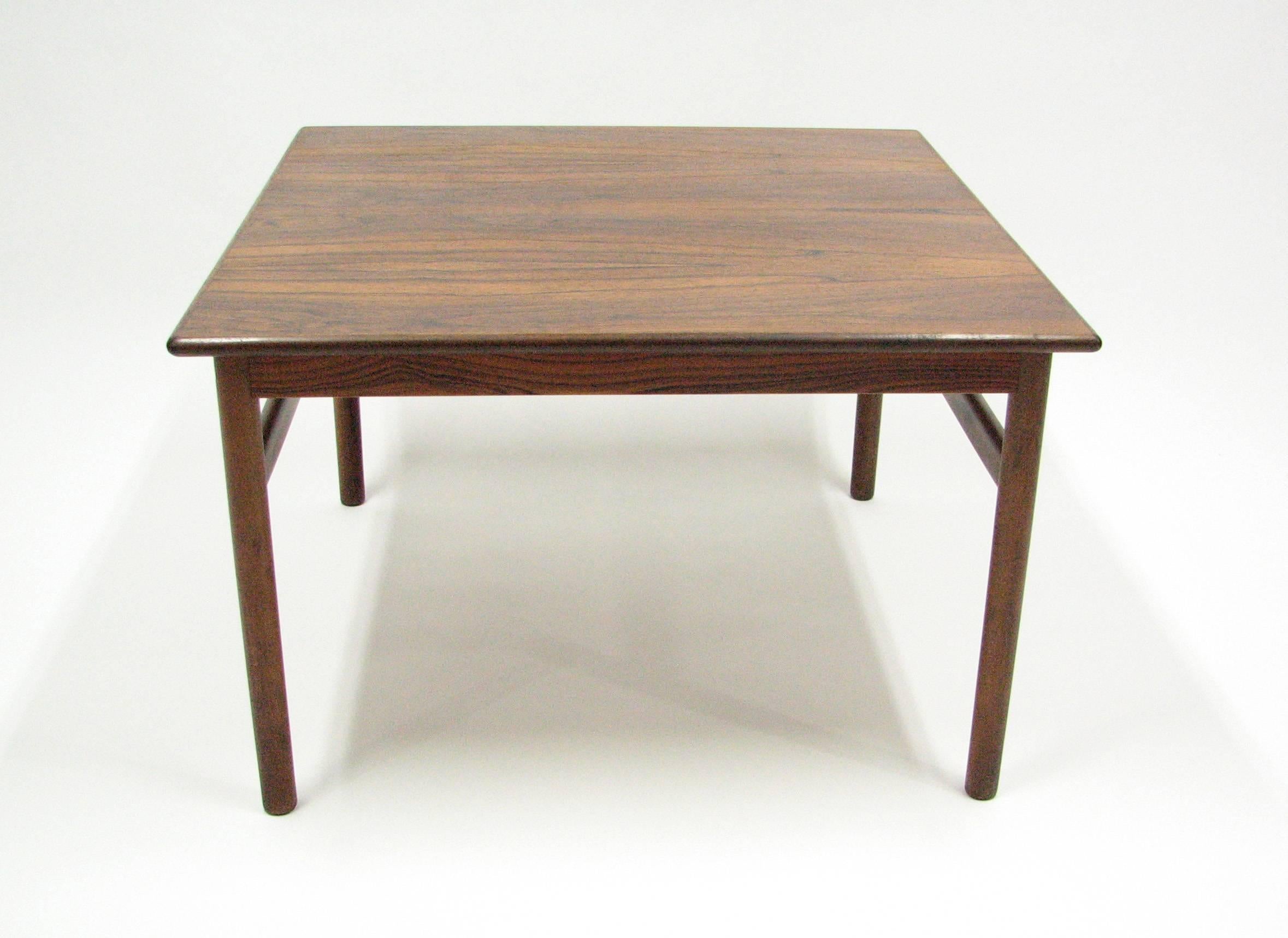 Mid-Century Rosewood Cocktail or Side Table 3