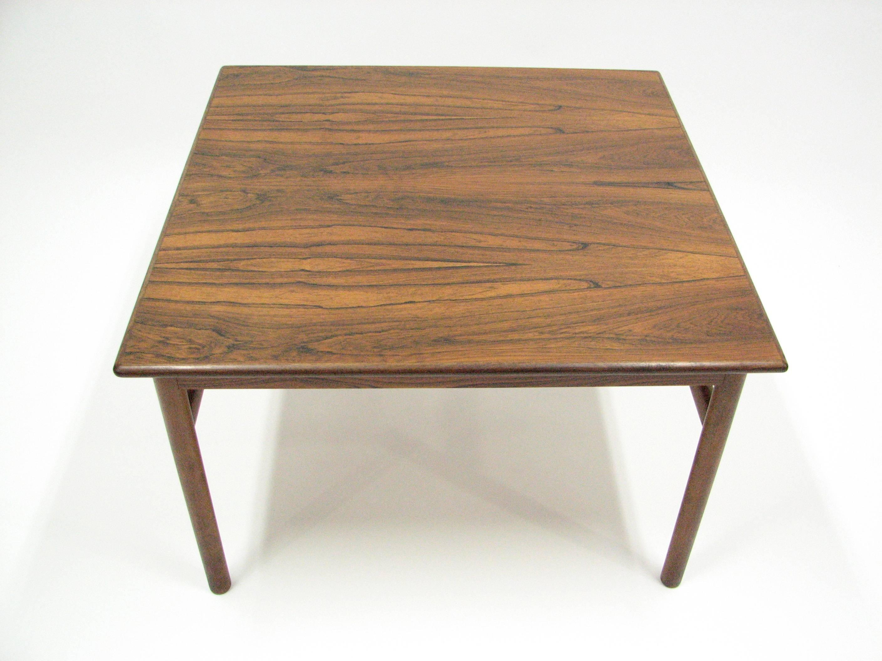 Mid-Century Rosewood Cocktail or Side Table 4